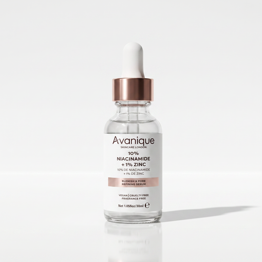 Niacinamide 10% + Zink 1% Serum – Gegen Unreinheiten & Vergrößerte Poren – 30ml